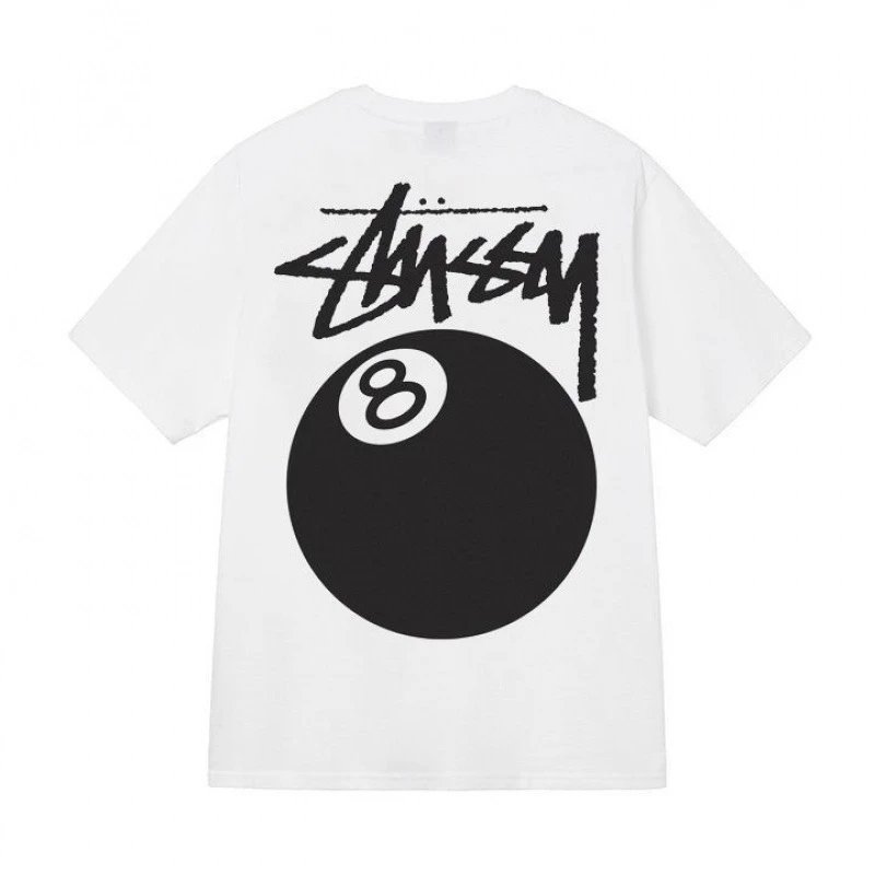Stussy World Tour Black Graphic T-Shirt