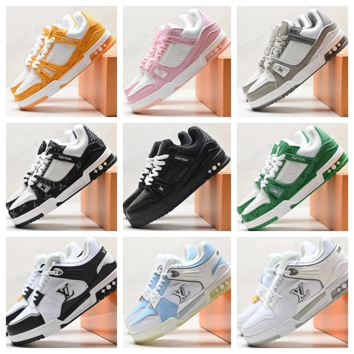 Louis Vuitton New Fashion Trainer Sneakers