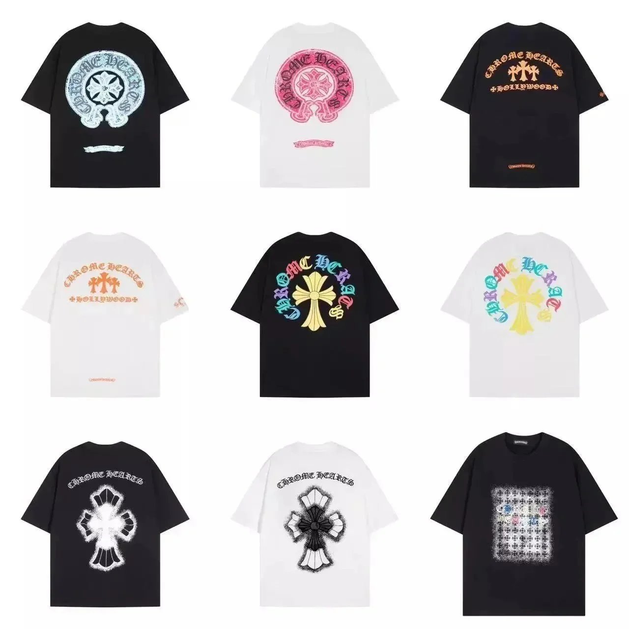 Chrome Hearts Triple Cross Hollywood Pocket Tee