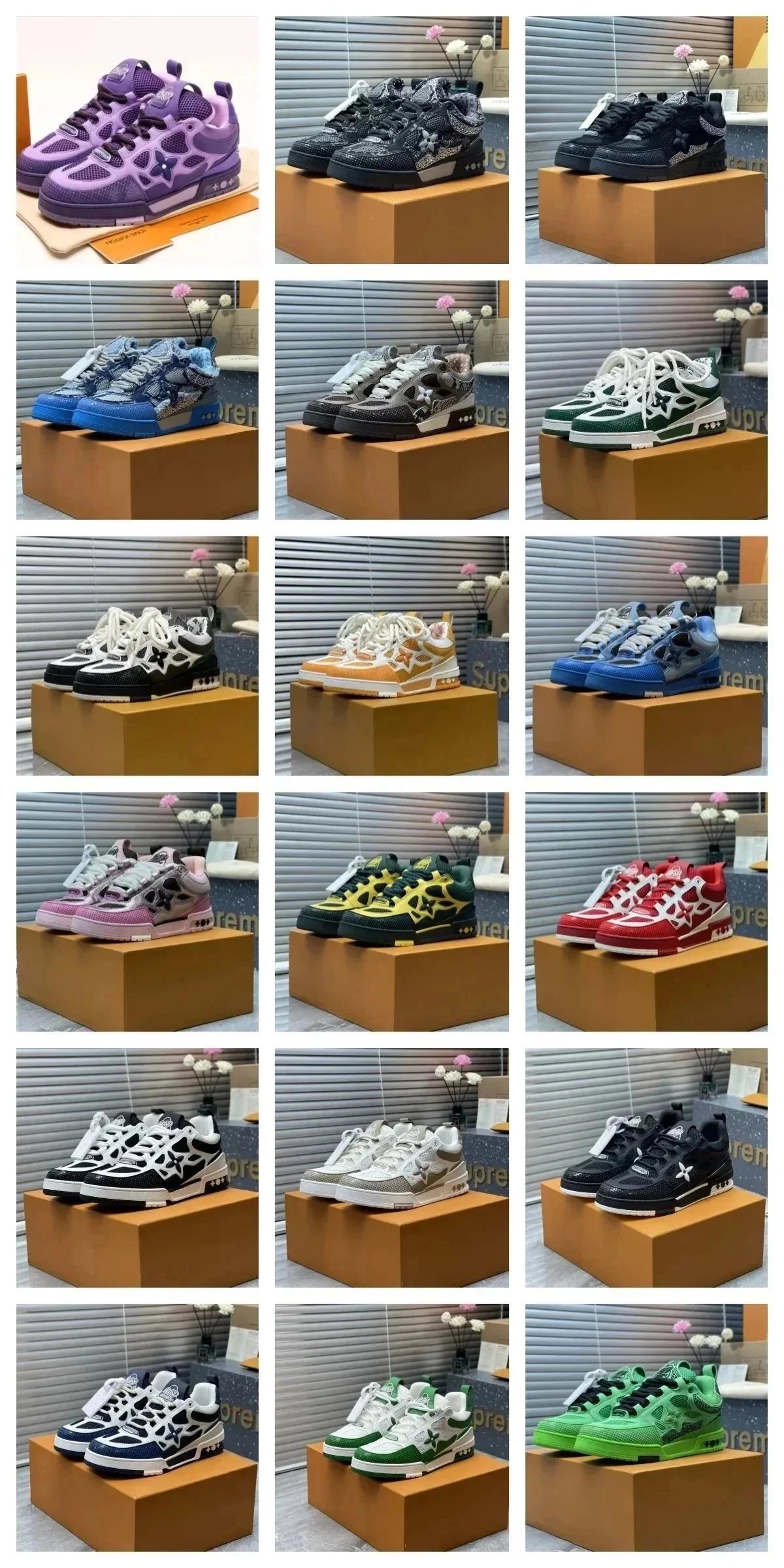 Louis Vuitton Casual Sports Sneakers