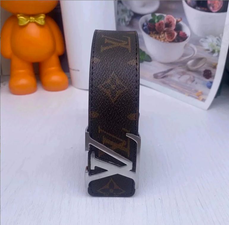Louis Vuitton Damier Graphite Black Monogram Belt