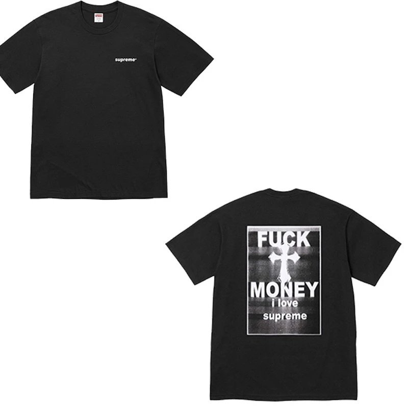 Supreme Photo Print Black Graphic T-Shirt