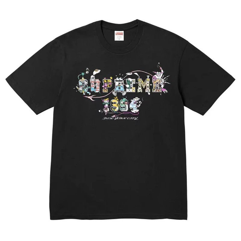 Supreme Photo Print Black Graphic T-Shirt