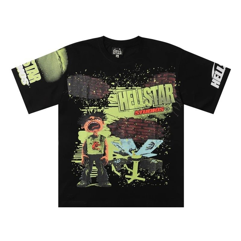 Graphic Print T-Shirt Assorted Colors Casual Streetwear