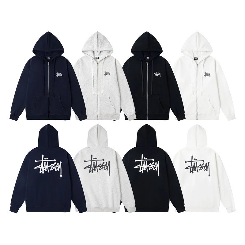 Printed versatile long-sleeved sweatshirt for men and women
