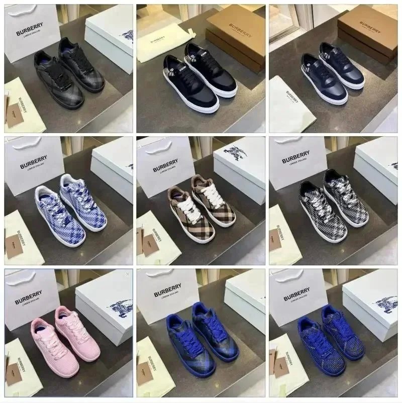 Burberry Low-Top Trendy Sneakers