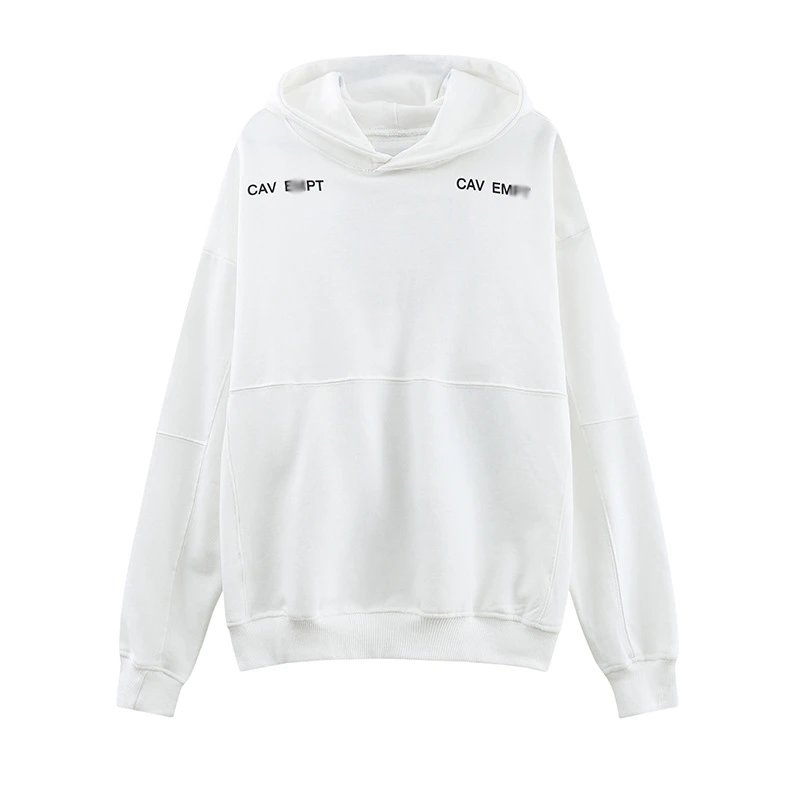 CAV Empt White Graphic Hooded Sweatshirt