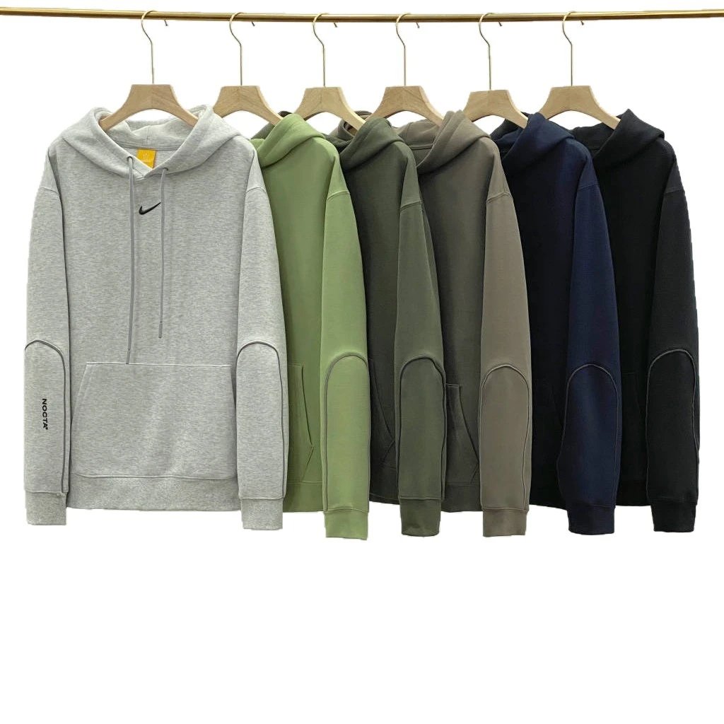 Nike Hooded Sweatshirt Gray Casual Pullover
