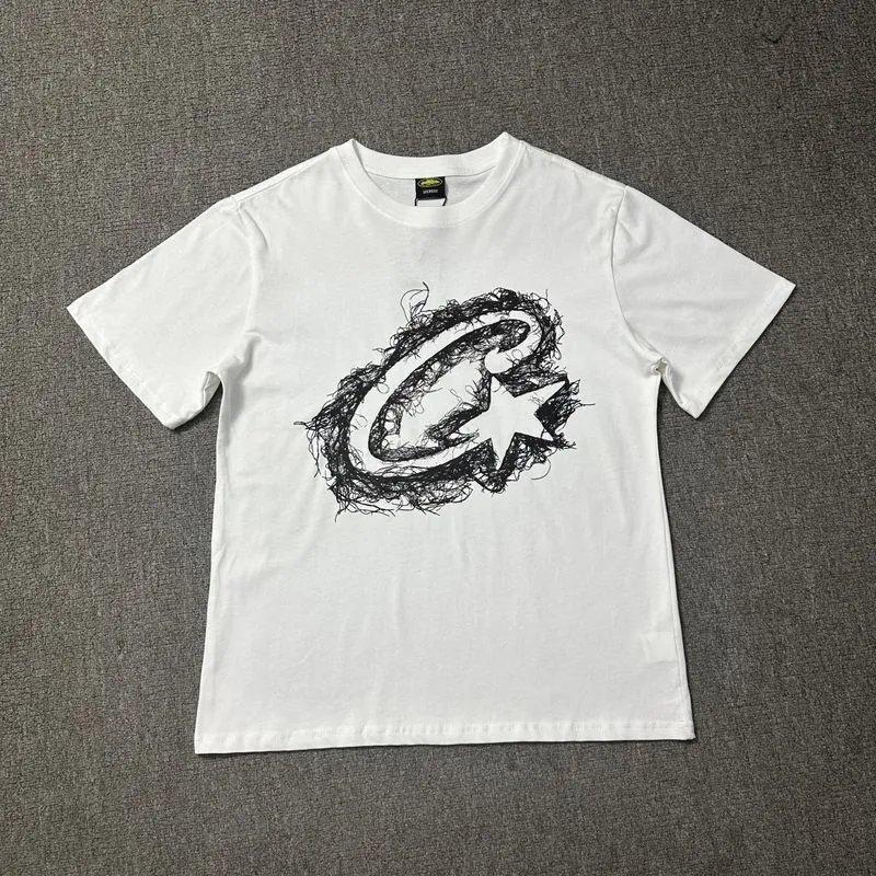 Cortez Graphic Print Black White Casual T-Shirt