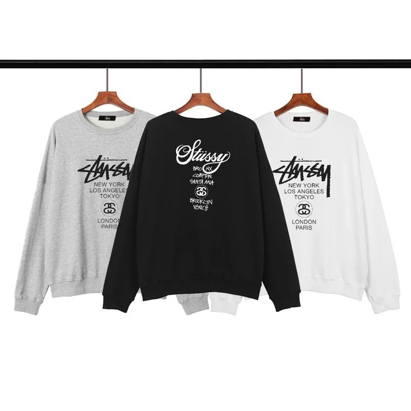 Stussy New York La Tokyo London Paris Sweatshirt S