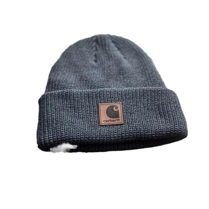 Carhartt Acrylic Knit Beige Brown Black Navy Yellow Cuffed Beanie