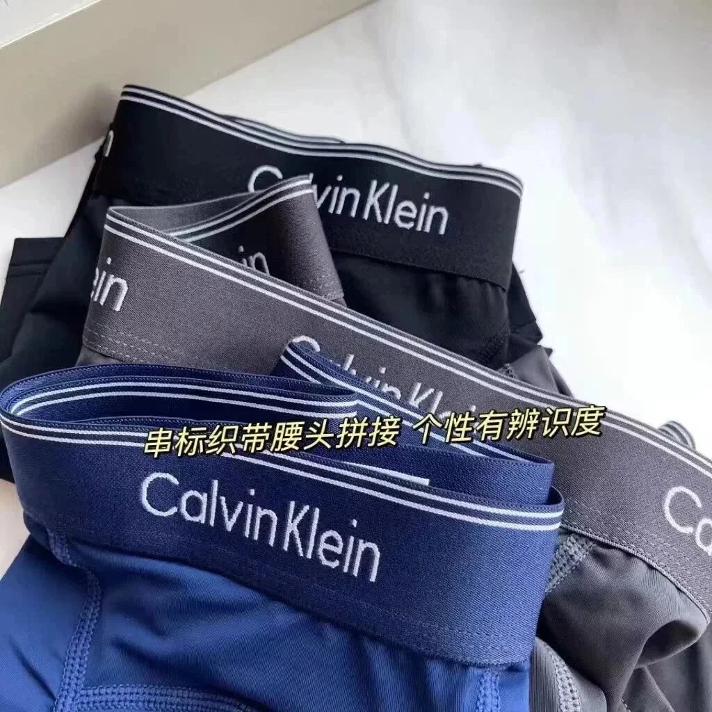 Calvin Klein Boxer Briefs Black White Navy Red Blue Gray Classic Underwear