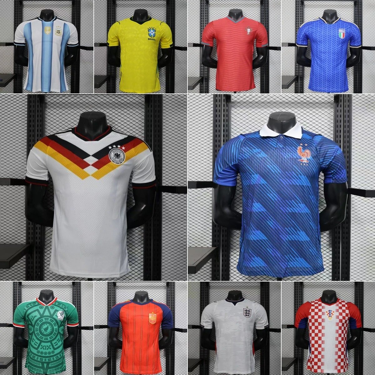 International Soccer Jersey Collection