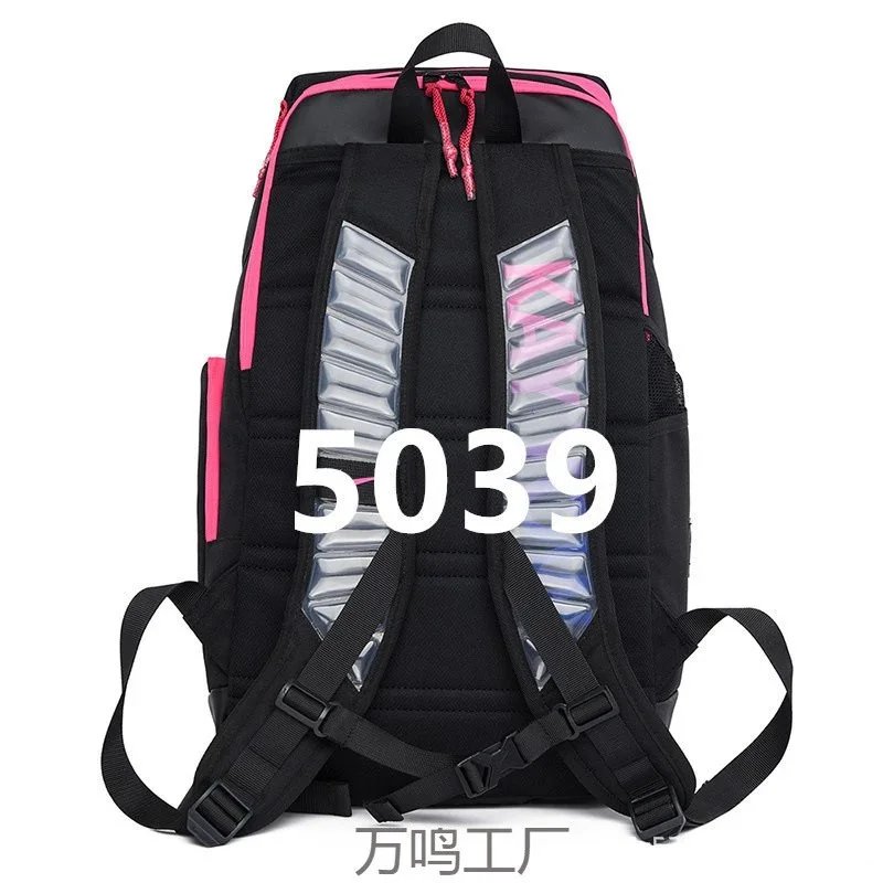 【DX38-4】New Cushioned Backpack Large Capacity Basketball Gym Bag Training Backpack Student Sports Travel Bag