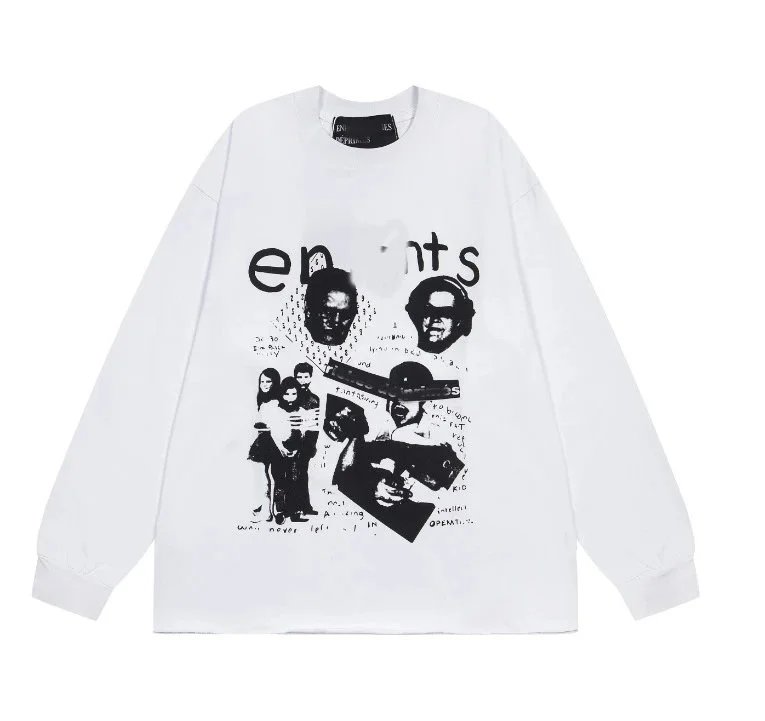 ER023 white long sleeve T