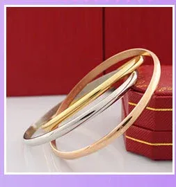 Cartier Trinity Bracelet with Gold Cord Jewelry - 6