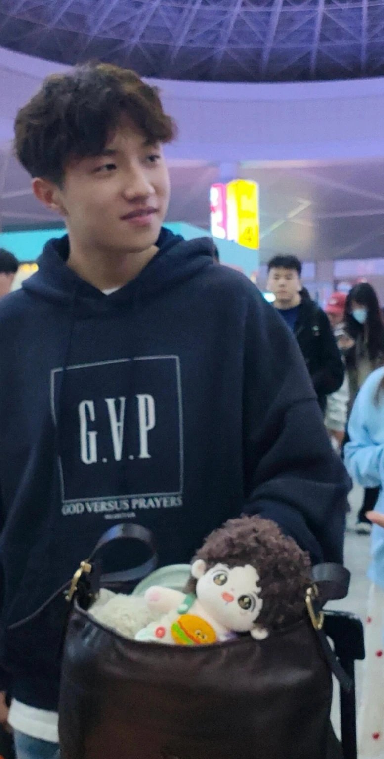 GAP x God Versus Prayers Oversized Hoodie Gray - 17