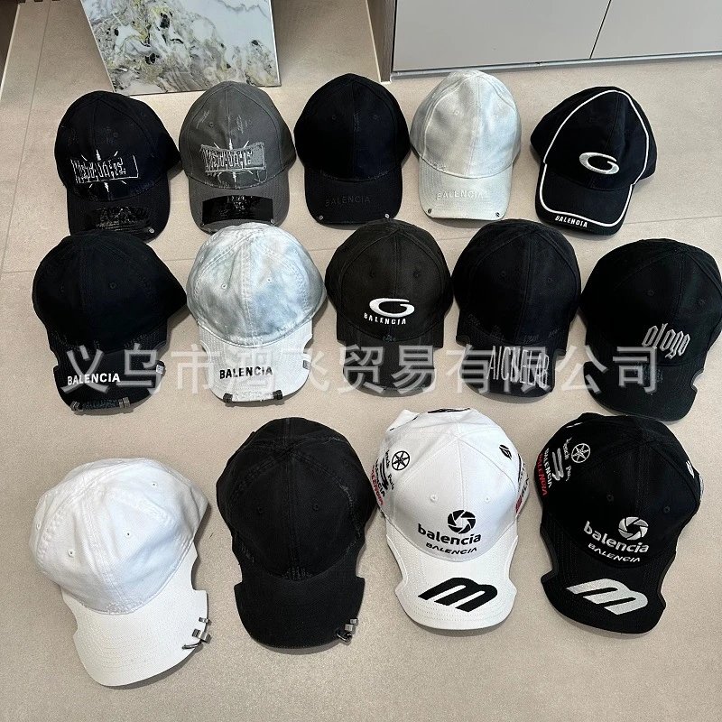 （不支持退换）B家字母刺绣logo棒球帽男女遮阳防晒鸭舌帽:findsindex.com