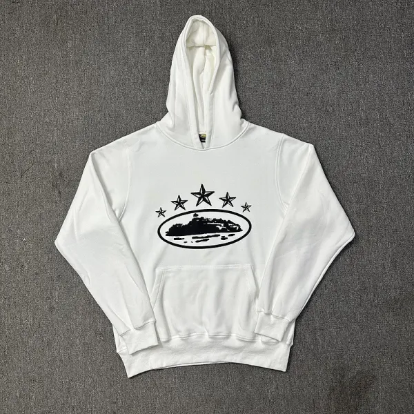 Design Ship Print Gray Sweatpants - 4