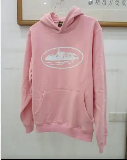 Design Pink Hoodie with Ship Graphic - 1