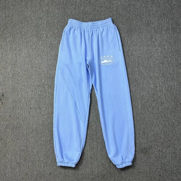 Design Ship Print Gray Sweatpants - 78