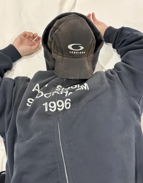 Acne Studios Stockholm 1996 Zip-Up Hoodie Black - 18