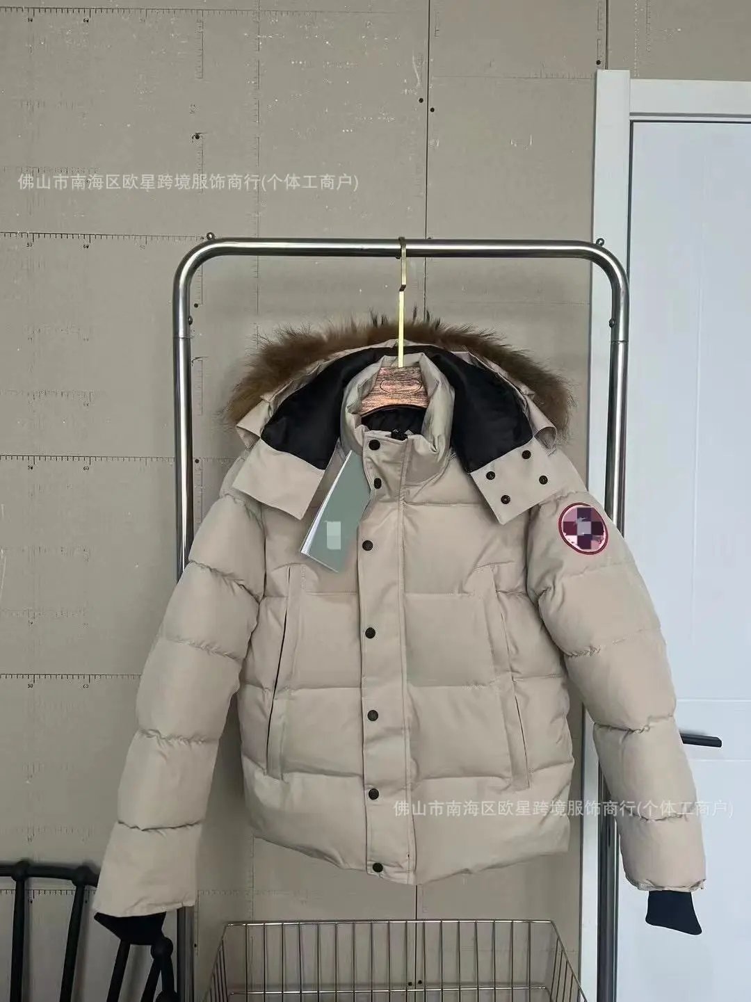Canada Goose Expedition Parka Navy Down Jacket - 4