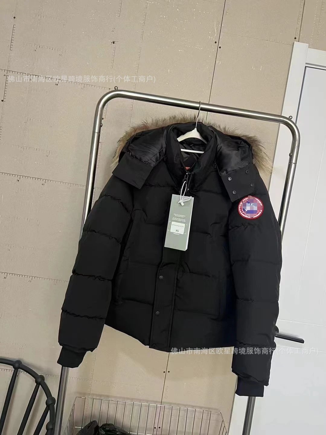 Canada Goose Expedition Parka Navy Down Jacket - 9
