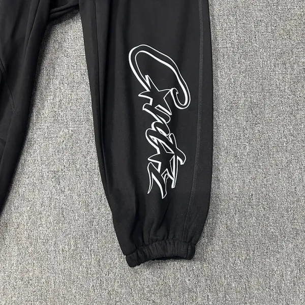 Design Ship Print Gray Sweatpants - 59