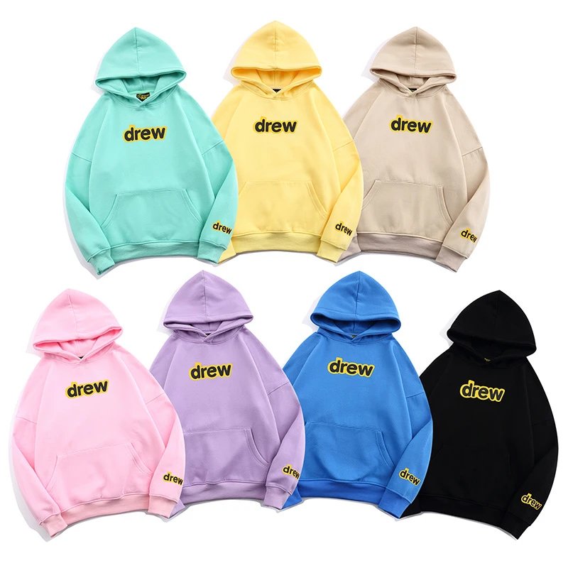 Drew House Smiley Face Hoodie Yellow - 15