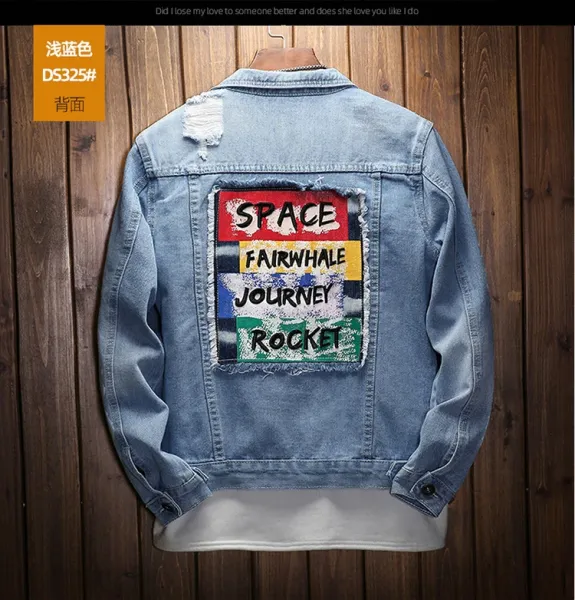 Design Trendsetter Toy Boy Yuang Cynic Card Slave Denim Jacket Black Denim Jacket - 15