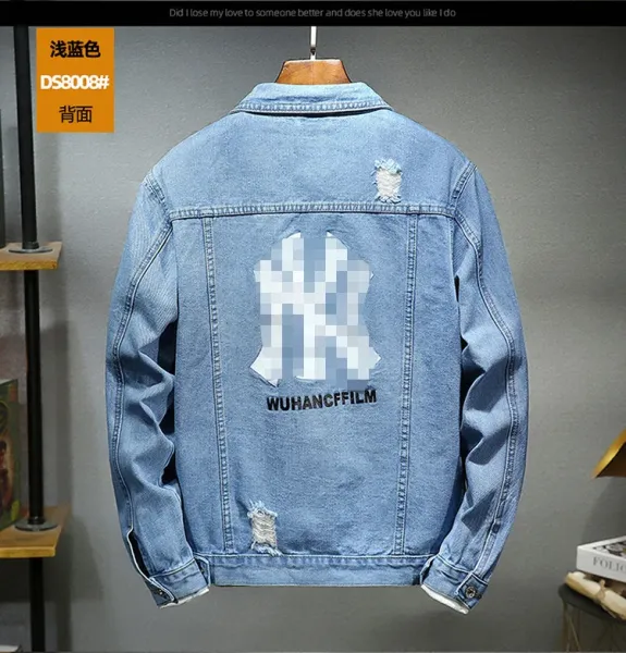Design Trendsetter Toy Boy Yuang Cynic Card Slave Denim Jacket Black Denim Jacket - 29