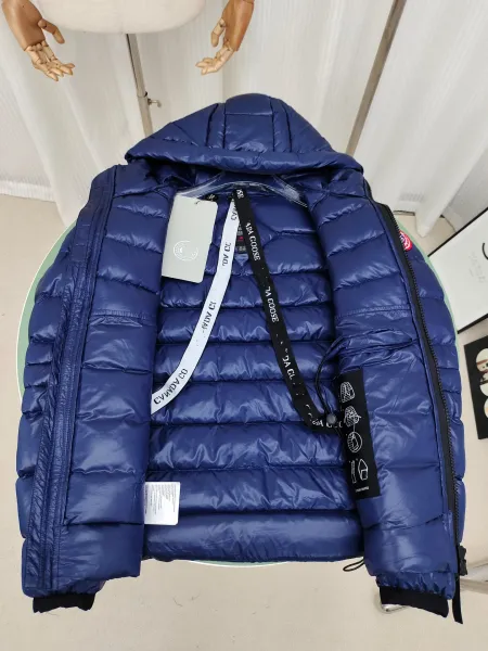 Canada Goose Langford Down Jacket Light Gray - 12