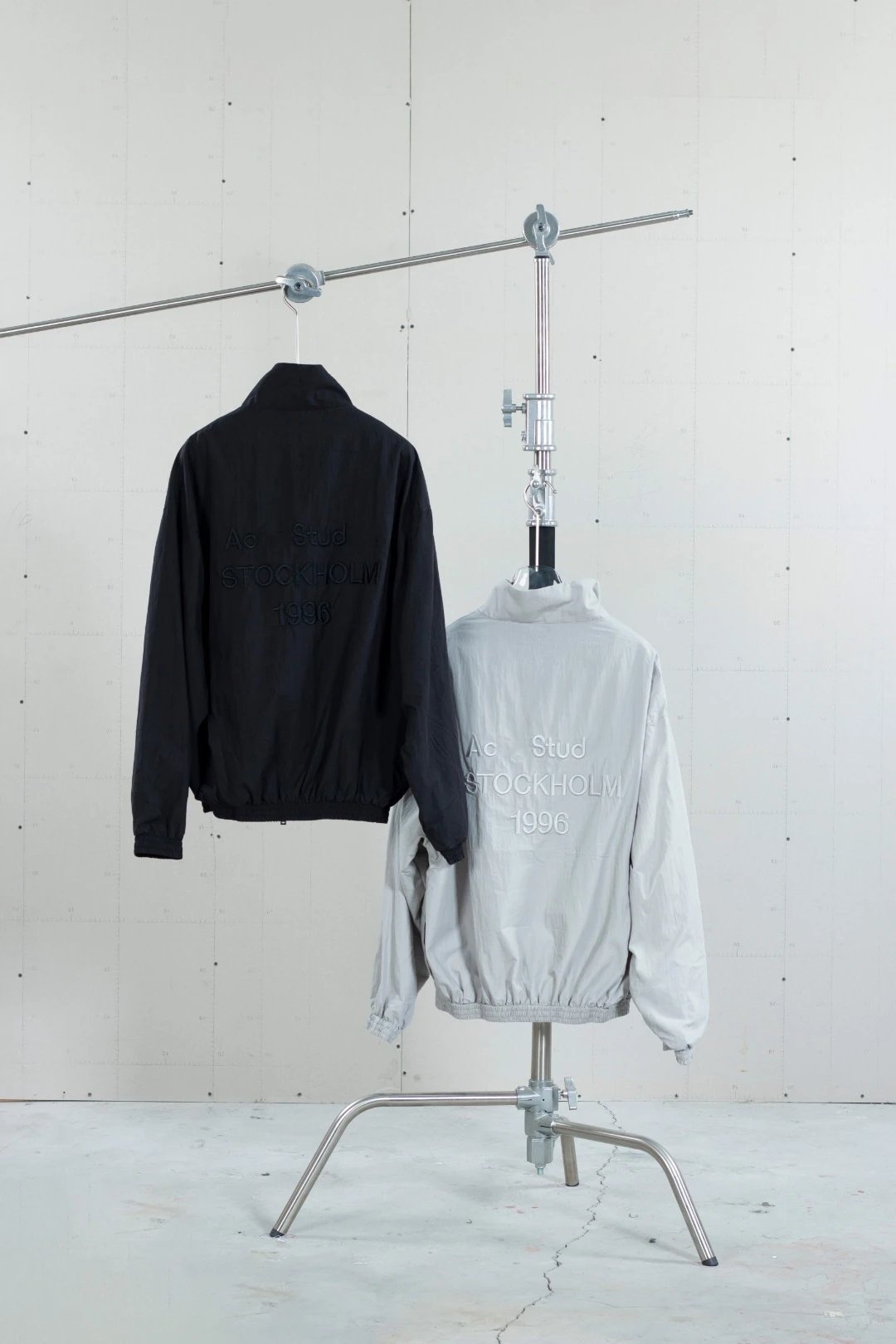 Acne Studios Stockholm 1996 Embroidered Windbreaker Jacket Outerwear - 5