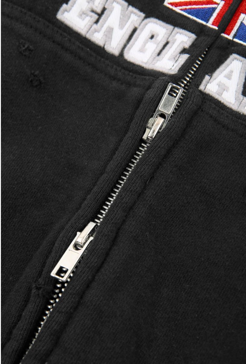 Design Project GIN London England Hoodie Black Hoodie - 10