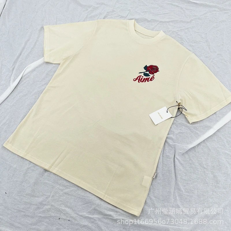 Aimé Leon Dore Basketball Graphic T-Shirt Beige - 16