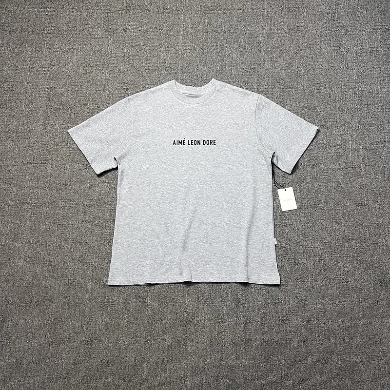 Aimé Leon Dore Basketball Graphic T-Shirt Beige - 58