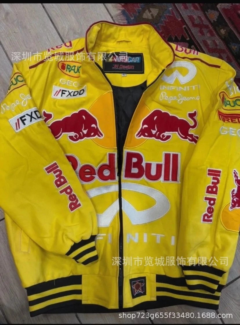 Scuderia Ferrari x Marlboro x Vodafone Racing Jacket Black Red - 8