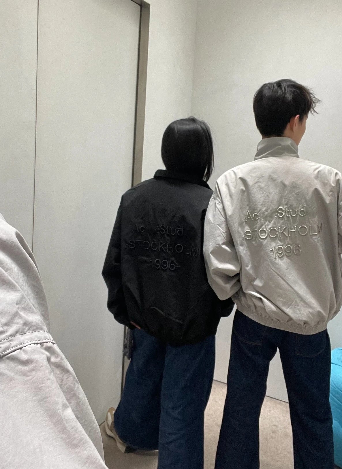 Acne Studios Stockholm 1996 Embroidered Windbreaker Jacket Outerwear - 12