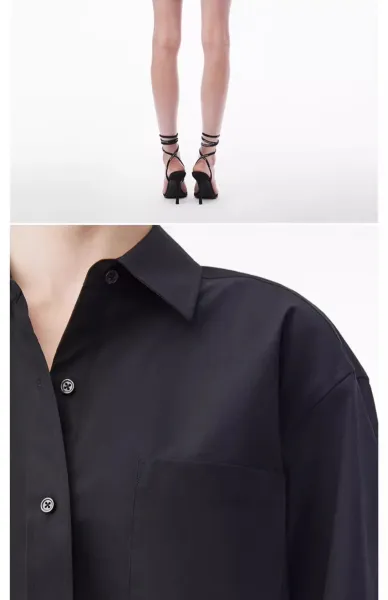 Maison Margiela Oversized Shirt Light Blue Shirt - 7