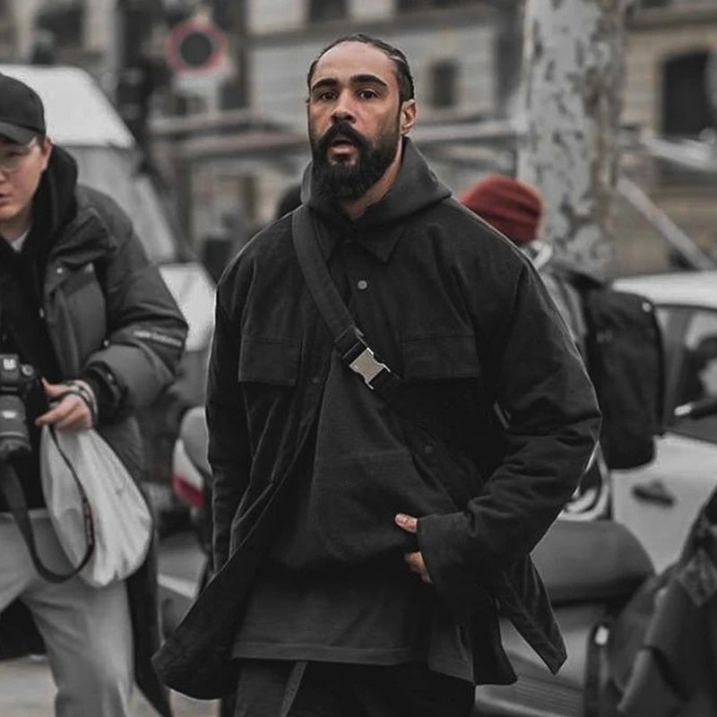 Fear of God Suede Shirt Jacket Black Outerwear - 15