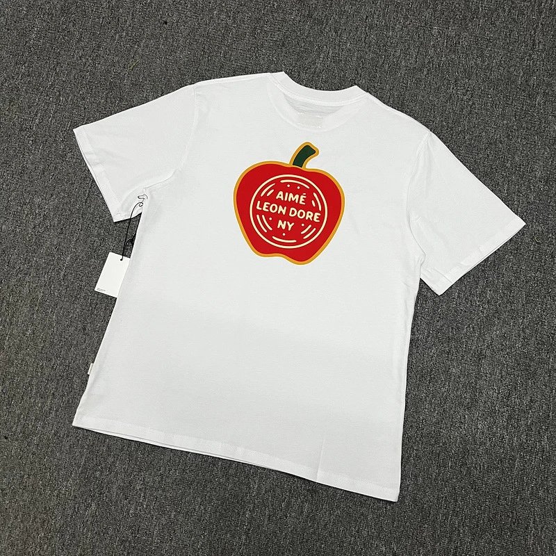 Aimé Leon Dore Basketball Graphic T-Shirt Beige - 46
