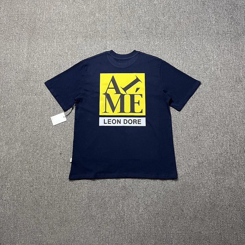 Aimé Leon Dore Basketball Graphic T-Shirt Beige - 77