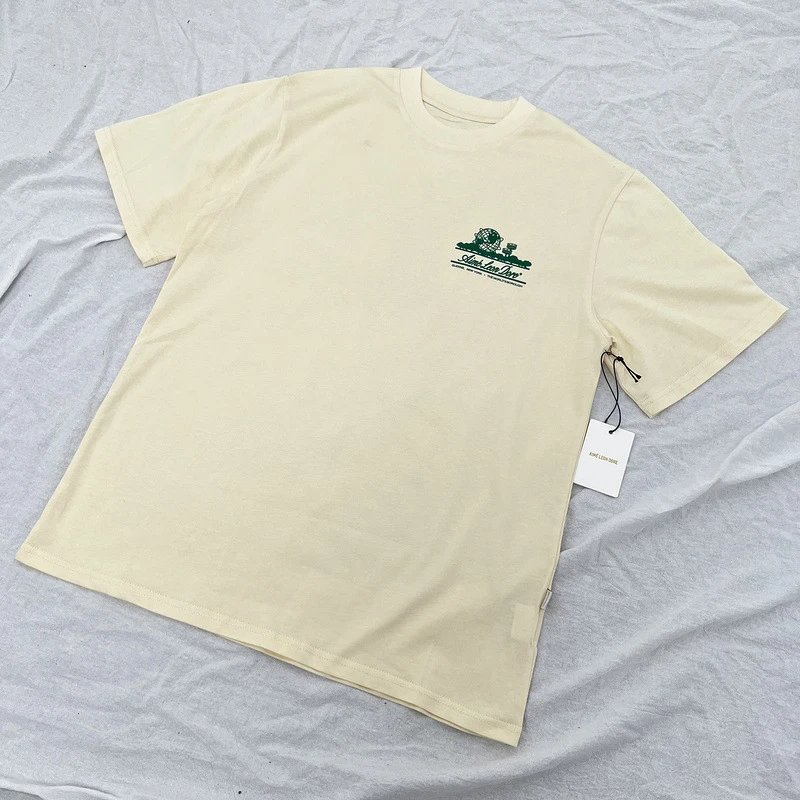 Aimé Leon Dore Basketball Graphic T-Shirt Beige - 8