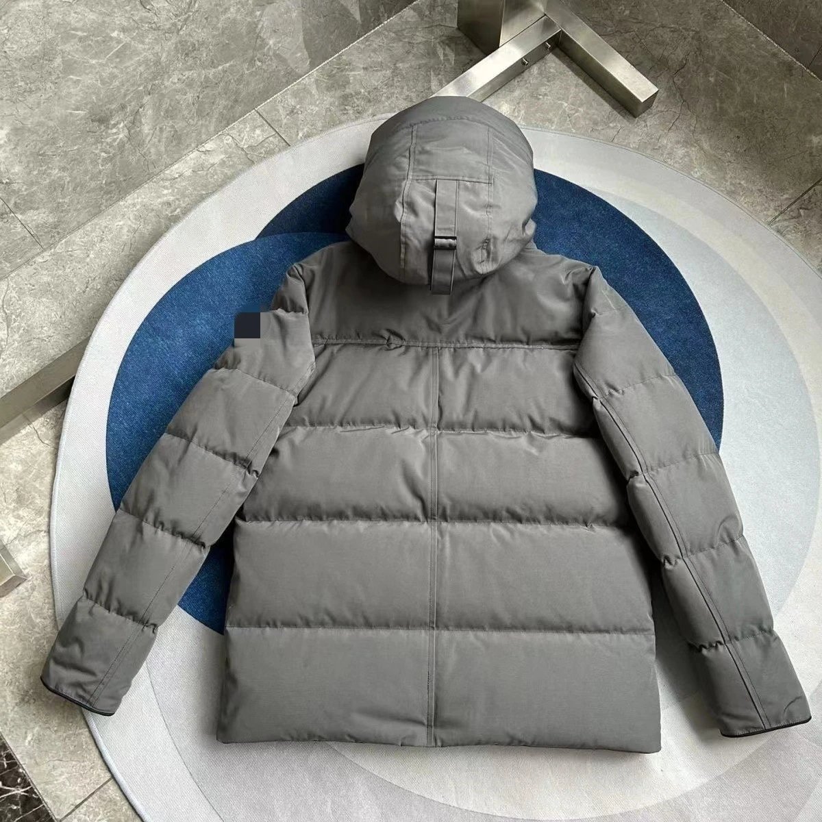 Canada Goose Expedition Parka Navy Blue Down Jacket - 4