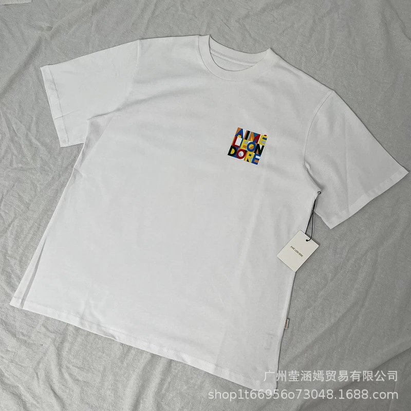 Aimé Leon Dore Basketball Graphic T-Shirt Beige - 19
