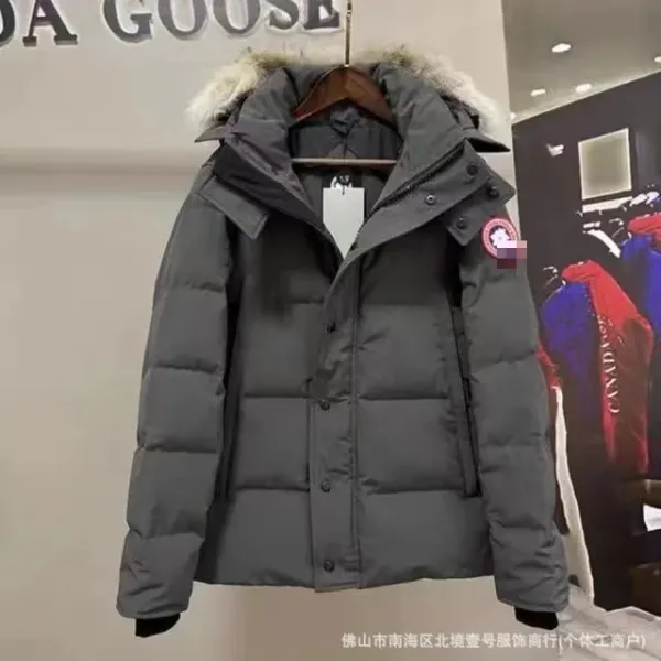 Canada Goose Expedition Parka Gray Down Jacket - 6
