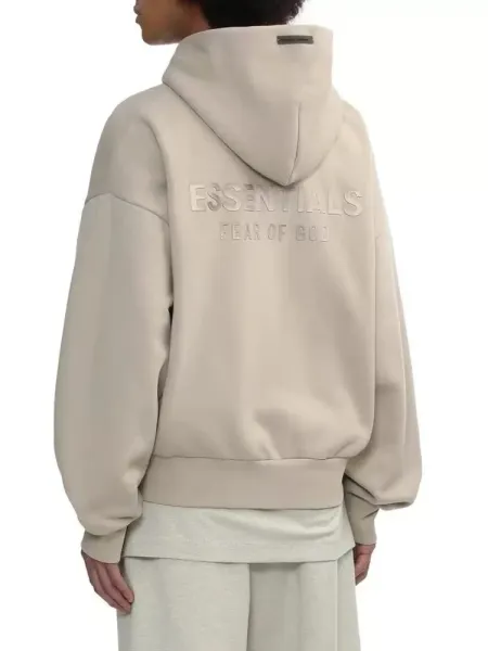 Design Oversized Zip-Up Hoodie Gray - 20