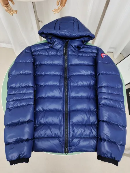 Canada Goose Langford Down Jacket Light Gray - 11