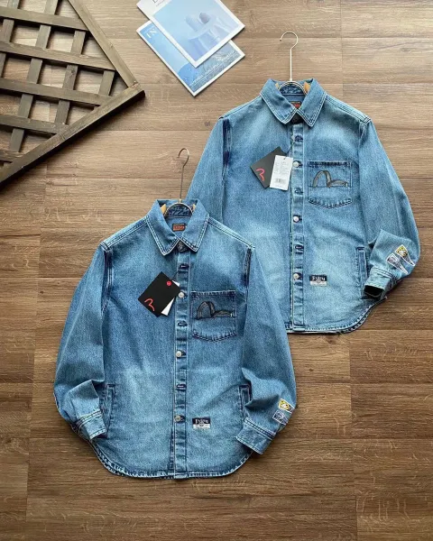 Denim Tears x McDonald's M Logo Denim Jacket Blue - 2